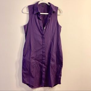 Theory Walvan Impeccable Shirt Dress